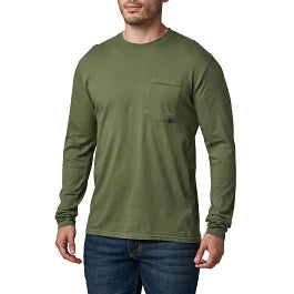 Elite Long Sleeve Pocket Tee