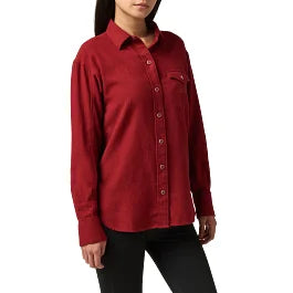 Brianna Solid Flannel Long Sleeve