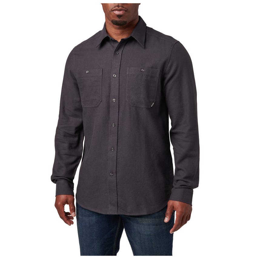 Silverwood Solid Flannel Shirt
