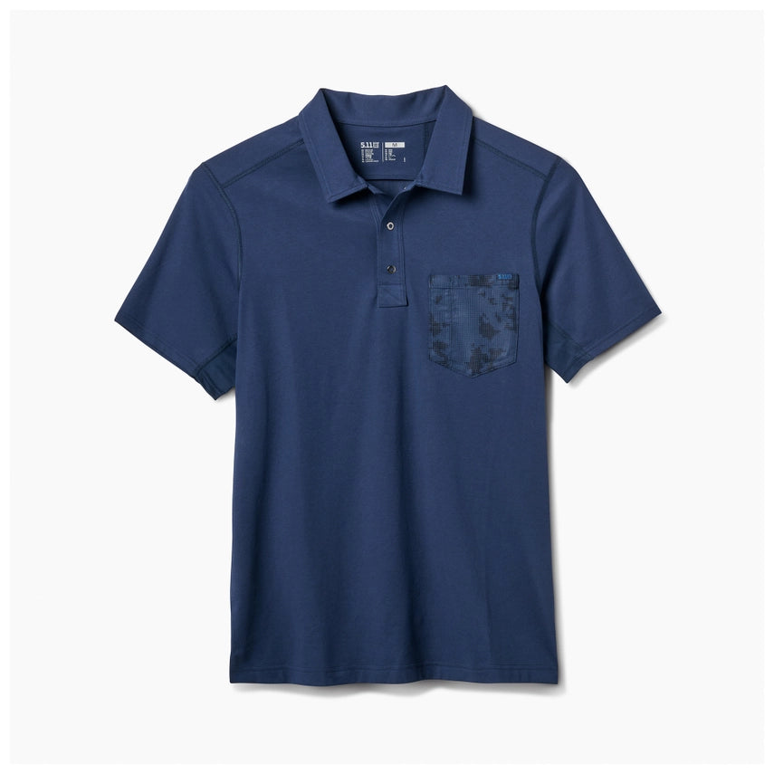 Archer Crest Pocket Polo