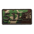 5.11[+]® Woodland Camo Patch
