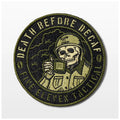 Coffee Skeleton Patch
