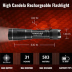 Streamlight 89023 PROTAC 2.0 HP Flashlight 2,000 Lumes